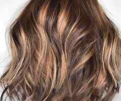 2024 Latest Longer Textured Haircuts with Sun-kissed Balayage