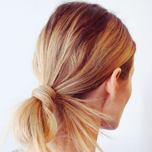 Looped Low Bun Hairstyles (Photo 9 of 20)