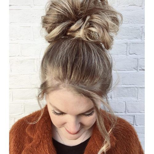 Lovely Bouffant Updo Hairstyles For Long Hair (Photo 4 of 20)