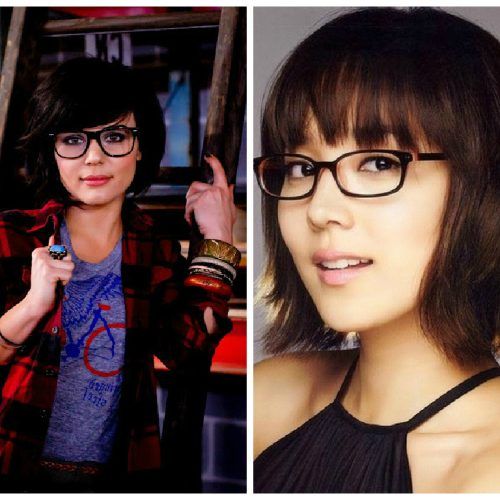 Medium Haircuts For Girls With Glasses (Photo 15 of 20)