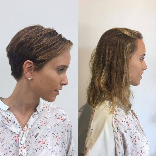Medium Hairstyles For Growing Out A Pixie Cut (Photo 16 of 20)