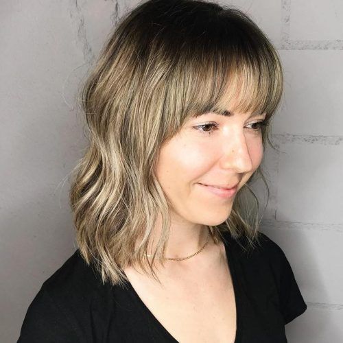 Medium Length Haircuts With Arched Bangs (Photo 12 of 20)