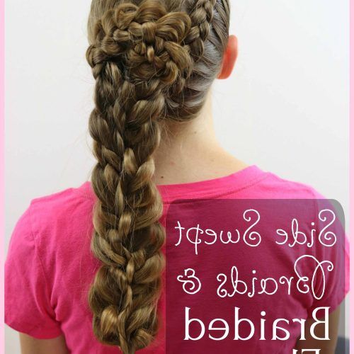 Side Swept Carousel Braided Hairstyles (Photo 4 of 20)