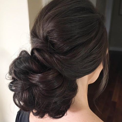 Side Updo For Long Thick Hair (Photo 7 of 15)