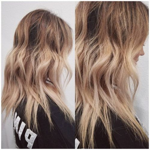 Tousled Shoulder Length Waves Blonde Hairstyles (Photo 12 of 20)