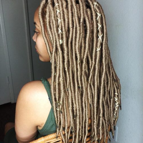 Very Thick And Long Twists Yarn Braid Hairstyles (Photo 17 of 20)