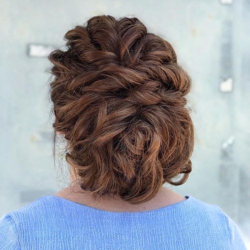 Wavy Updos Hairstyles For Medium Length Hair (Photo 12 of 20)