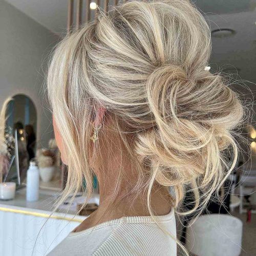 Wavy Updos Hairstyles For Medium Length Hair (Photo 13 of 20)