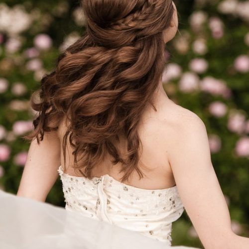 Wedding Updos For Long Thick Hair (Photo 4 of 15)