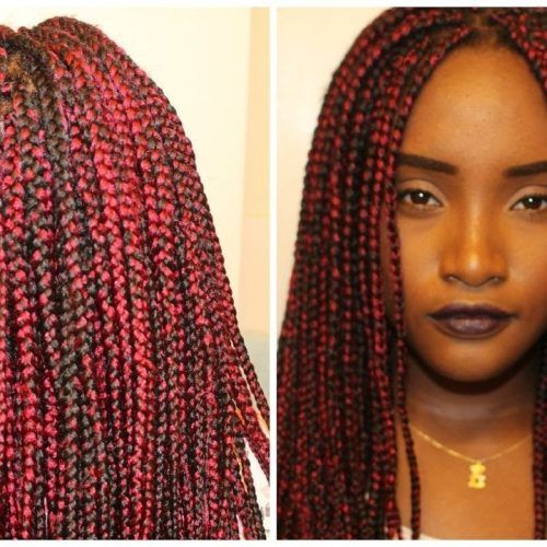 Red Braided Hairstyles (Photo 9 of 15)