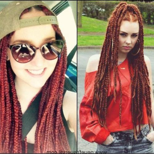 Red Braided Hairstyles (Photo 10 of 15)