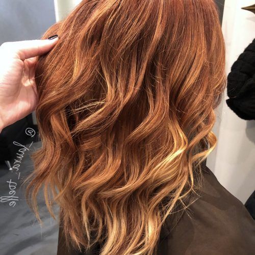Copper Curls Balayage Hairstyles (Photo 11 of 20)