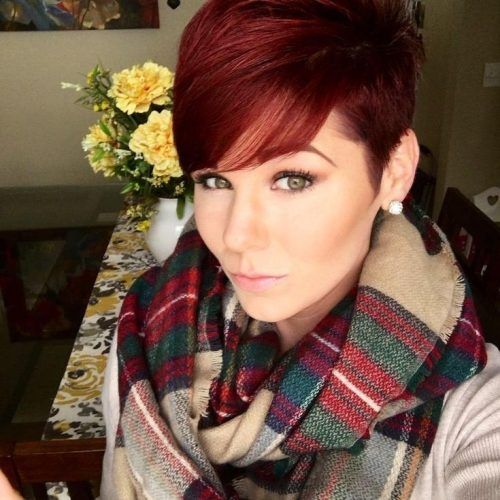 Red Pixie Haircuts (Photo 4 of 20)