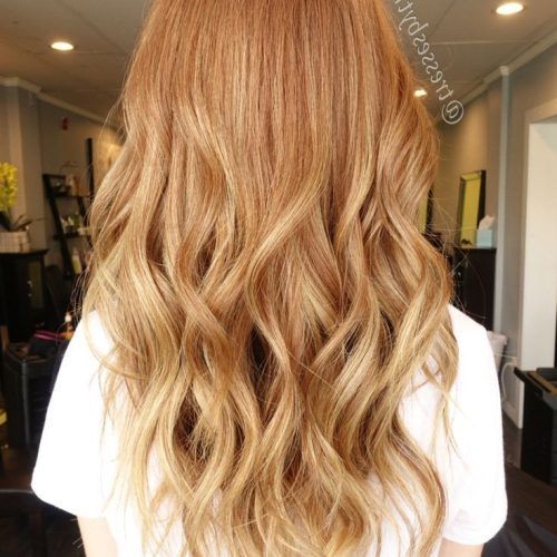 Copper Curls Balayage Hairstyles (Photo 7 of 20)