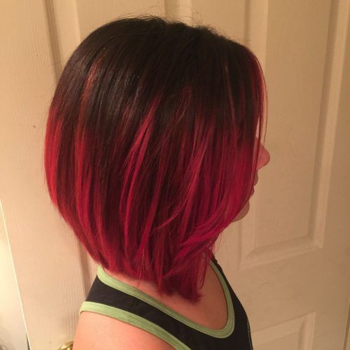 Bright Red Bob Hairstyles (Photo 5 of 20)