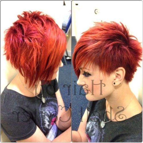 Red Short Hairstyles (Photo 12 of 20)