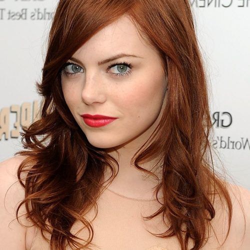 Medium Hairstyles For Red Hair (Photo 11 of 20)