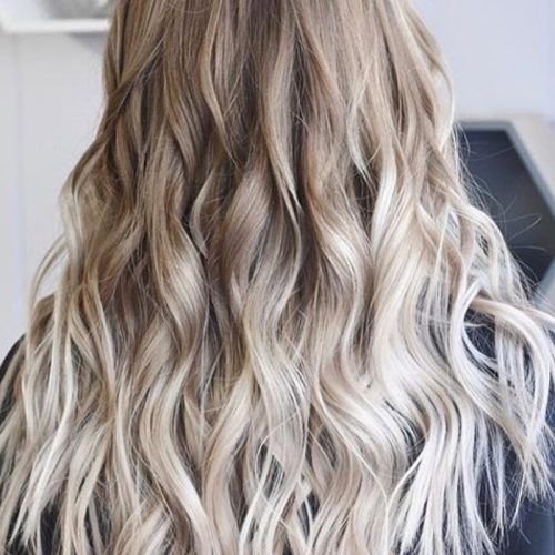 Icy Highlights And Loose Curls Blonde Hairstyles (Photo 12 of 20)