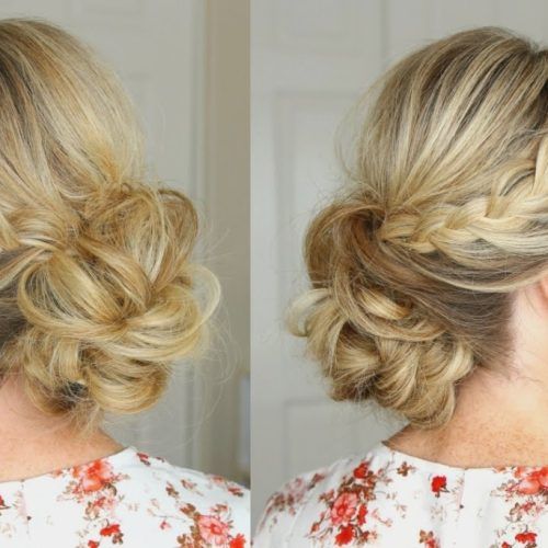 Braided Hairstyles With Buns (Photo 7 of 15)