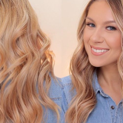 Loose Flowy Curls Hairstyles With Long Side Bangs (Photo 8 of 20)
