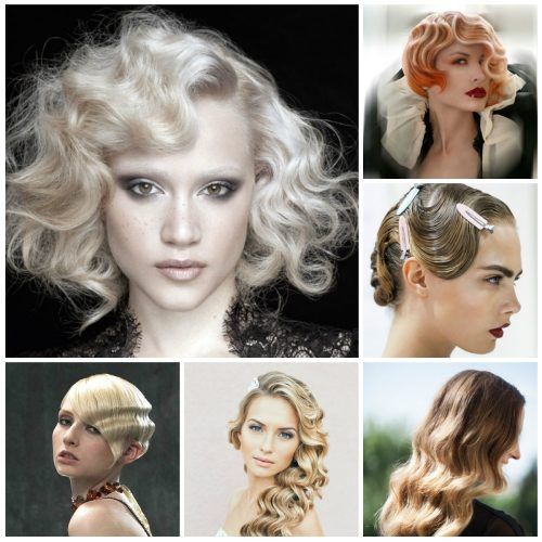 Finger Waves Long Hair Updo Hairstyles (Photo 9 of 15)