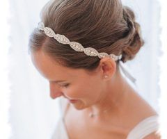 20 Best Ideas High Updos with Jeweled Headband for Brides
