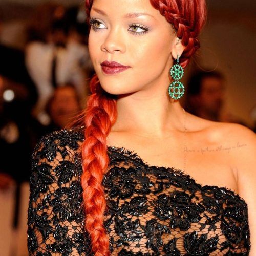 Rihanna Braided Hairstyles (Photo 13 of 15)