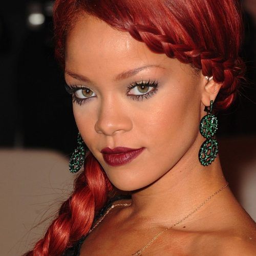 Rihanna Braided Hairstyles (Photo 1 of 15)