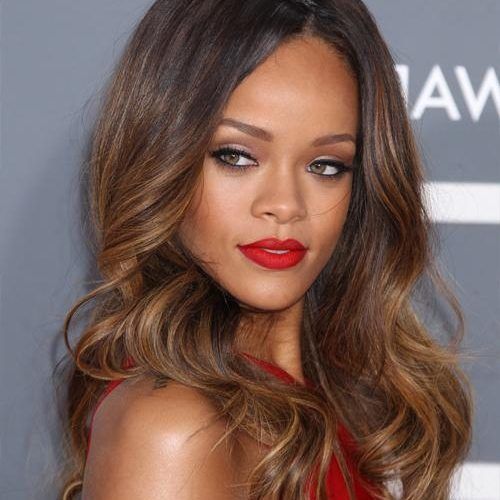 Long Hairstyles Rihanna (Photo 10 of 15)