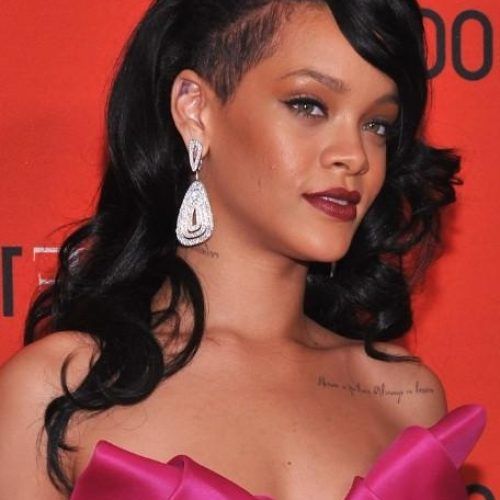 Long Hairstyles Rihanna (Photo 12 of 15)