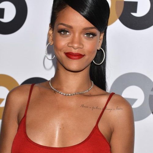 Long Hairstyles Rihanna (Photo 14 of 15)