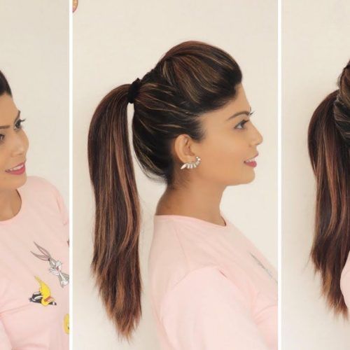 Four Pearls Ponytail Hairstyles (Photo 12 of 20)