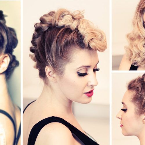 Punk Mohawk Updo Hairstyles (Photo 11 of 20)
