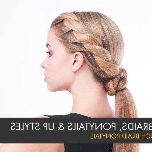 Side Ponytail Braids With A Twist (Photo 13 of 15)