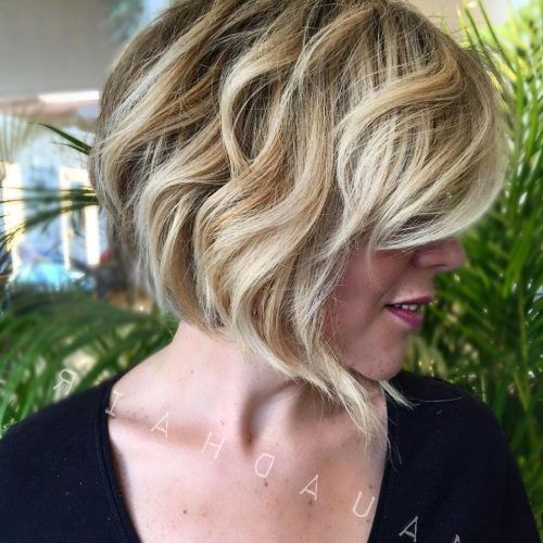 Gently Angled Waves Blonde Hairstyles (Photo 19 of 20)