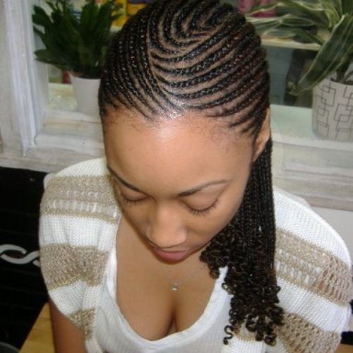 Braided Hairstyles To The Scalp (Photo 9 of 15)