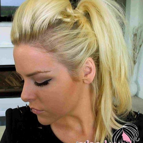 Messy Waves Ponytail Hairstyles (Photo 17 of 20)