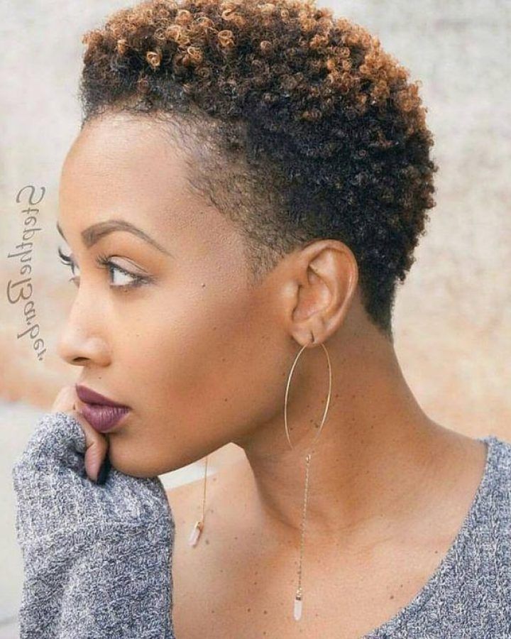 20 Inspirations Black Women Natural Short Haircuts