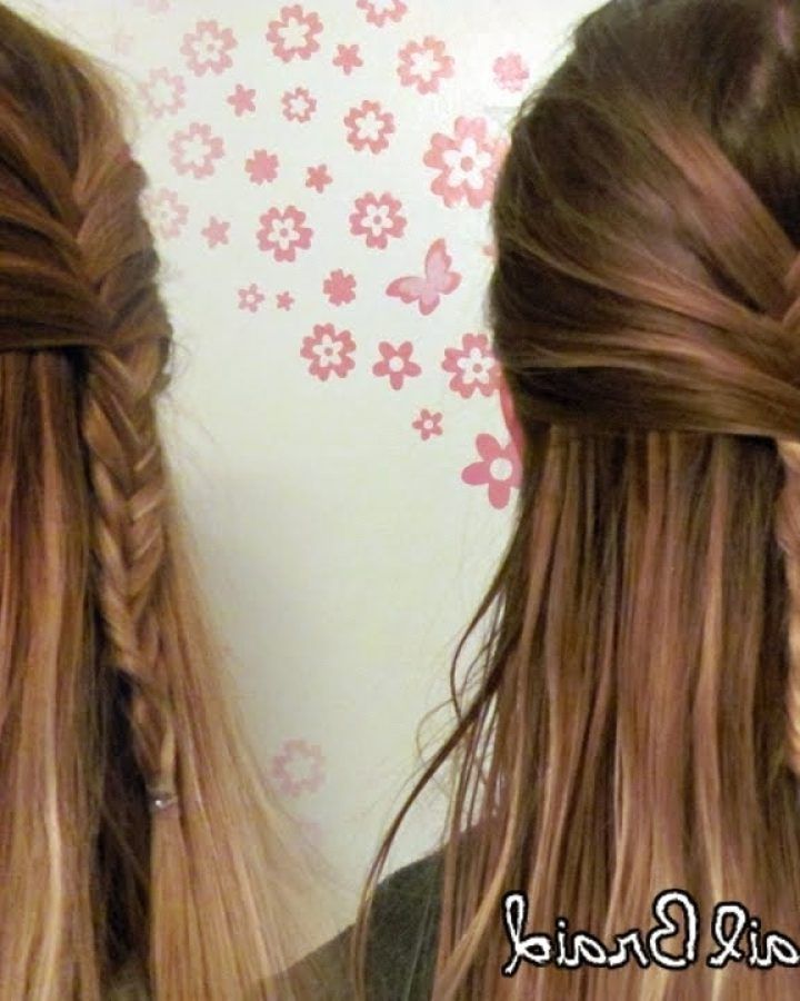 15 Best Collection of French Braid Pull Back Hairstyles