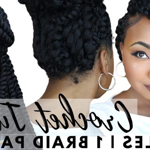 Crochet Braid Pattern For Updo Hairstyles (Photo 4 of 15)