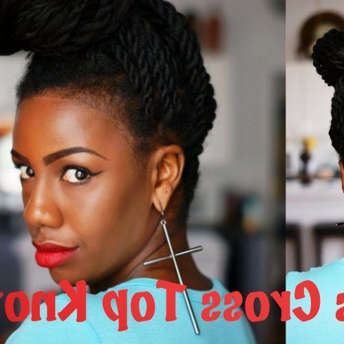 Knot Twist Updo Hairstyles (Photo 2 of 15)