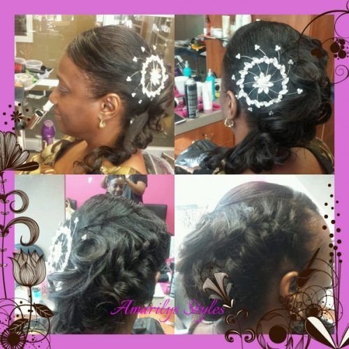 Sew In Updo Hairstyles (Photo 11 of 15)