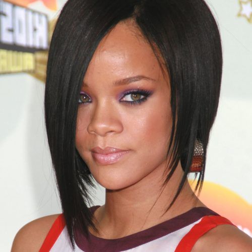 Medium Haircuts For Black Women With Round Faces (Photo 10 of 20)