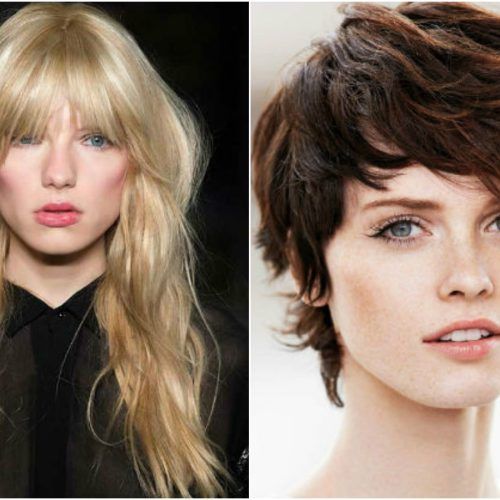 Disheveled Blonde Pixie Haircuts With Elongated Bangs (Photo 8 of 20)
