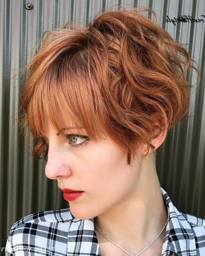 Pixie Hairstyless with Wispy Bangs