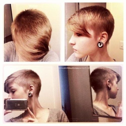 Very Short Haircuts With Long Bangs (Photo 11 of 20)