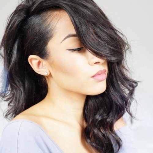 Hairstyles For Long Hair Shaved Side (Photo 11 of 15)