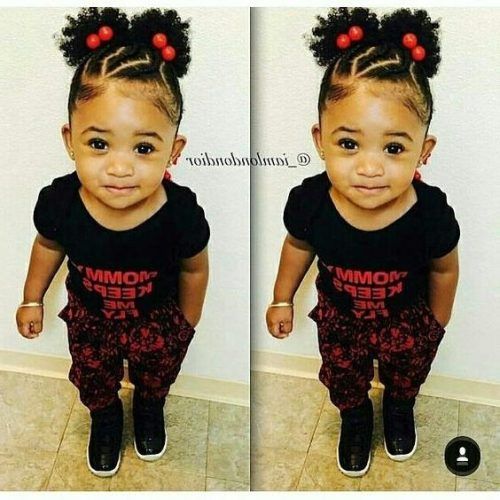 Black Baby Hairstyles For Short Hair (Photo 14 of 15)