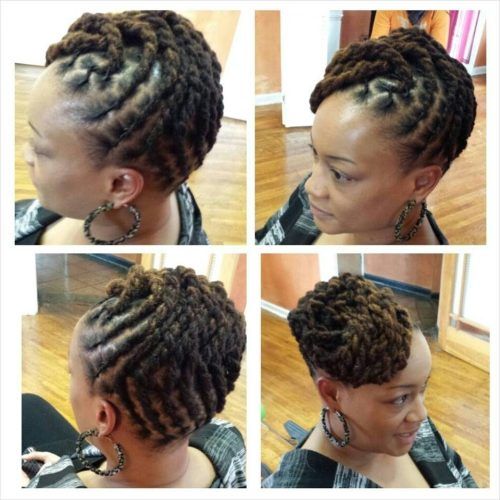 Loc Updo Hairstyles (Photo 2 of 15)