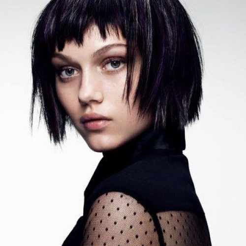 Lob Hairstyles With A Face-Framing Fringe (Photo 11 of 20)